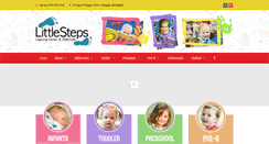Desktop Screenshot of littlestepslearning.net